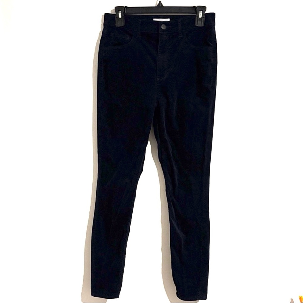LOFT Size 6 Velvet‎ Classic Dark Navy Women's Pants
